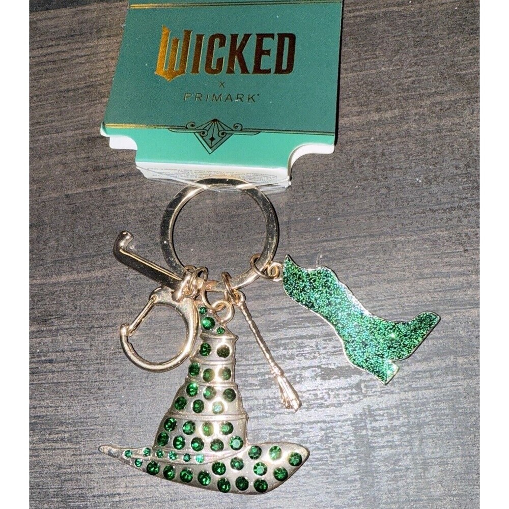 Wicked Movie Green Keychain Wicked Primark